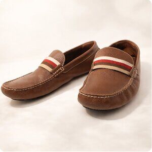 Vintage Banana Republic Brazilian Leather Driving Loafers, Old Money Luxury Mocs